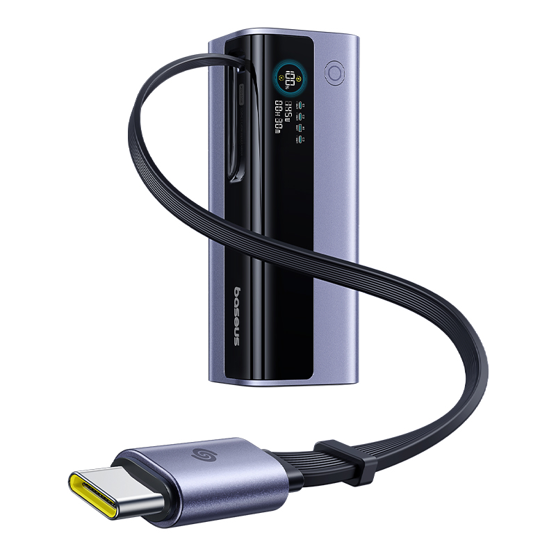 Pin Dự Phòng Baseus EnerGeek GR11 20000mAh 145W 2C+ 1A kèm cáp dây rút Type C - Hàng Chính Hãng