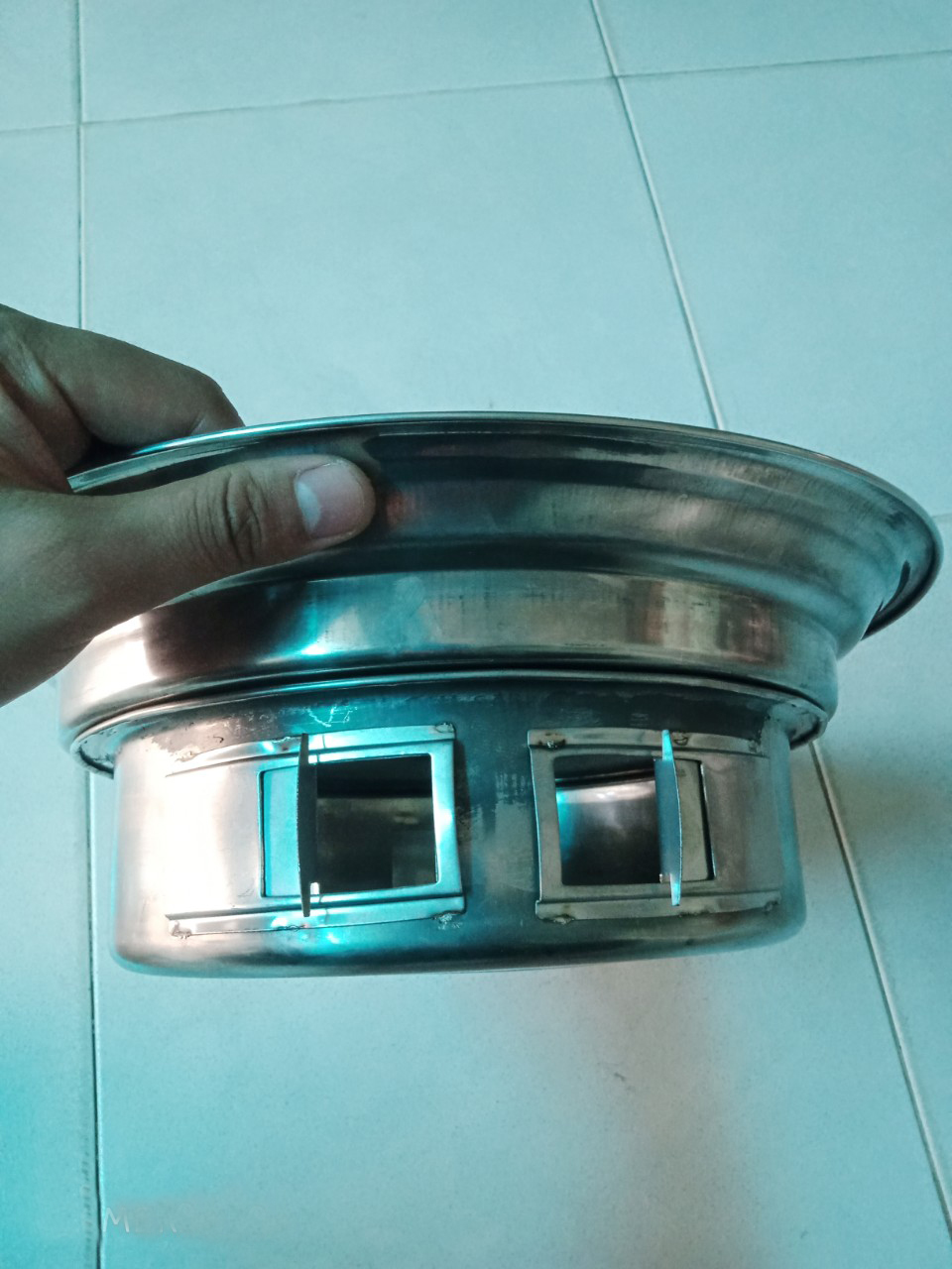 Bếp nướng than hoa âm bàn, bếp nướng than hoa inox