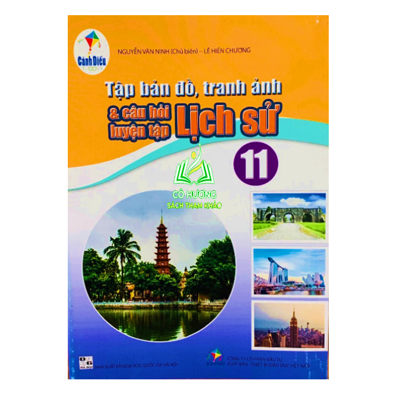 Sách - Tập bản đồ tranh ảnh & câu hỏi luyện tập Lịch sử 11 ( Cánh diều )