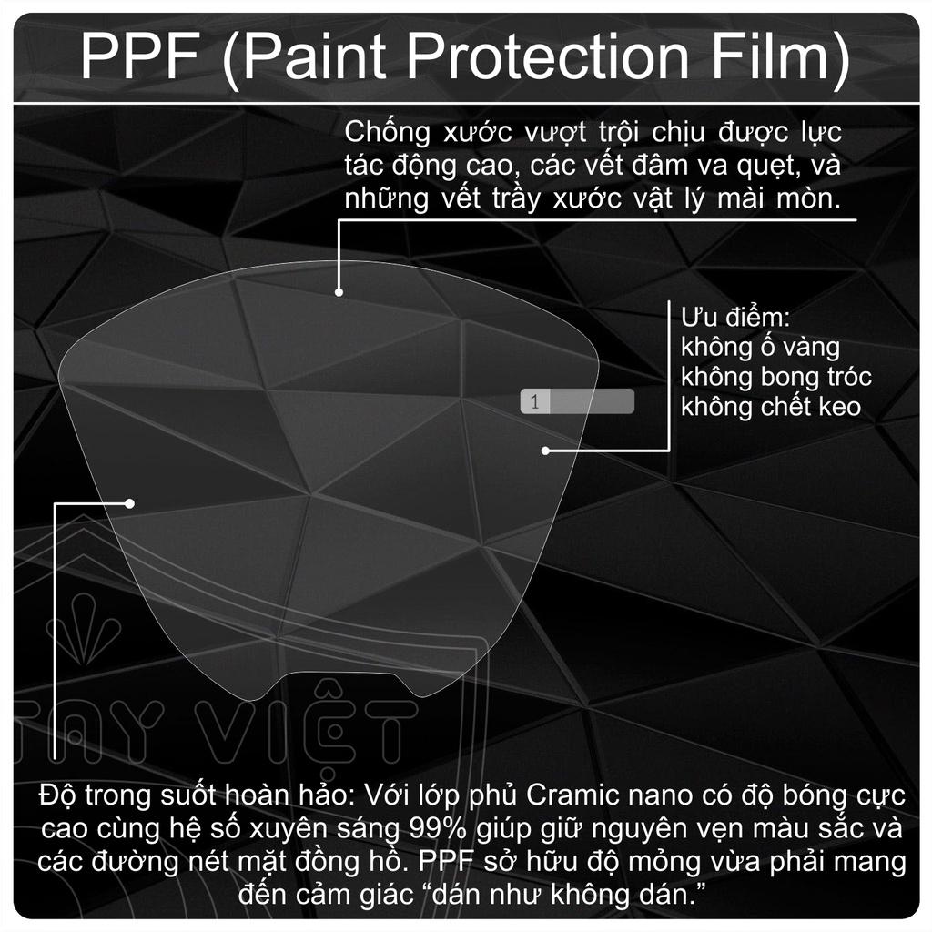 Miếng dán PPF mặt đồng hồ dành cho xe Vision