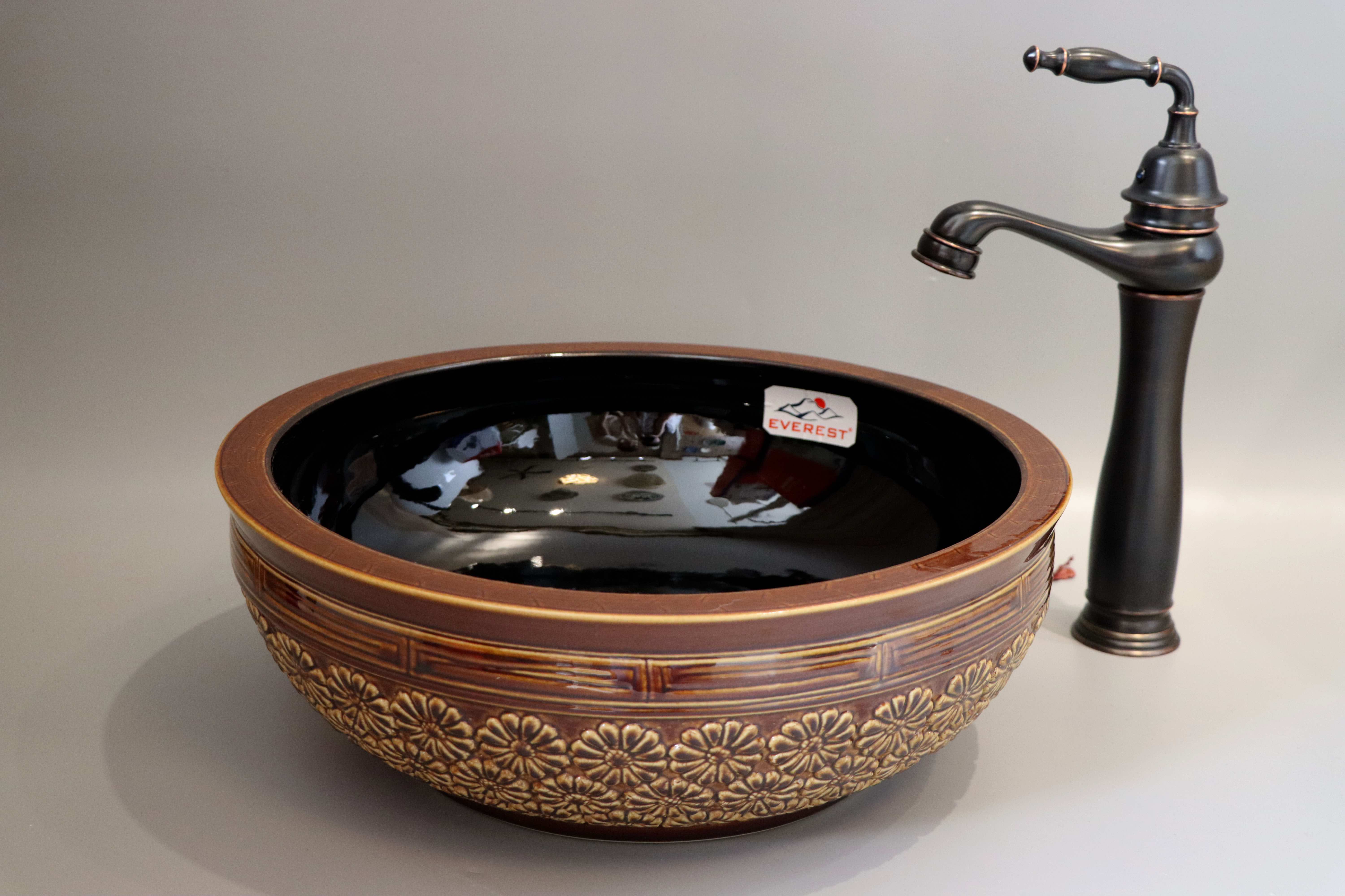 Chậu Sứ mỹ Thuật EV-CĐ23