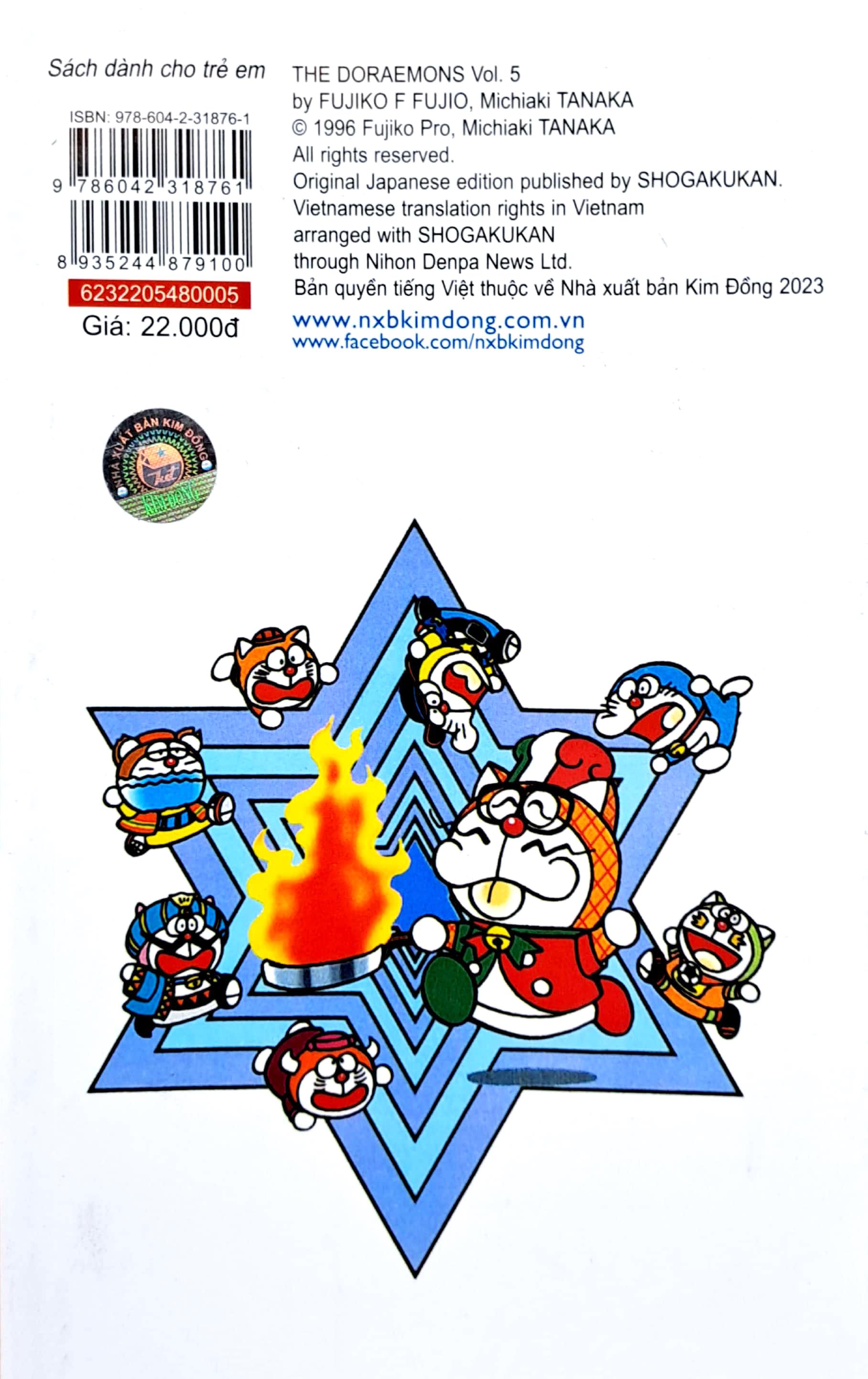 Đội Quân Doraemon - Tập 5 (Tái Bản 2023)