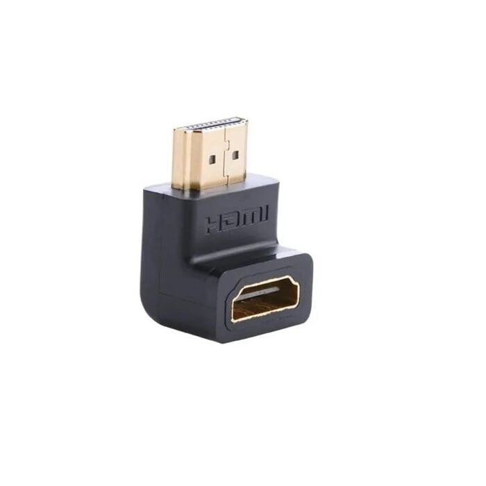 Đầu nối HDMI vuông góc 90 độ màu đen Ugreen GK20109 Hàng chính hãng