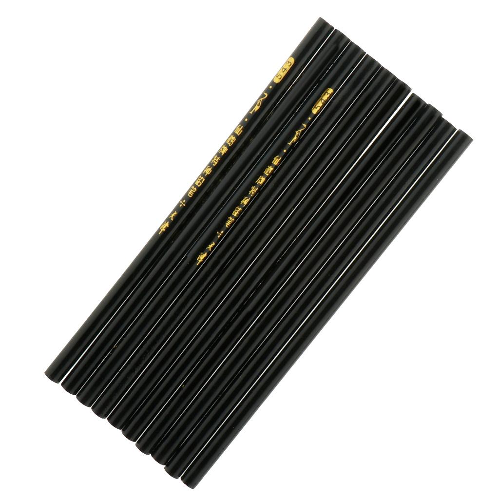 30x Professional Fabric Tailor Pencils Set Dressmaking White Yellow Black