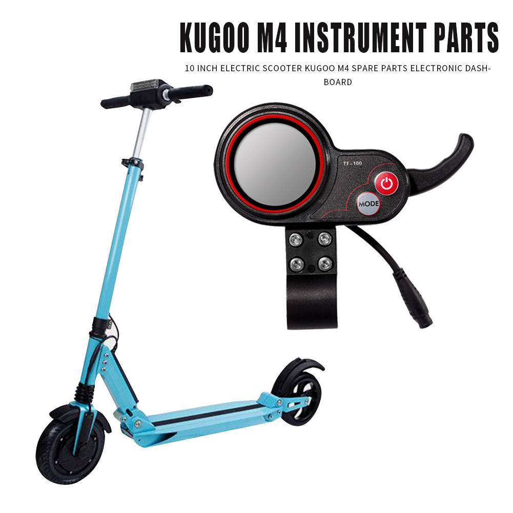 Điện Kick Scooter Nhạc Cụ Màn Hình Ván Trượt Bảng Điều Khiển Ngoài Trời Di Động Cho Kugoo M4 Xe Điện Phần 5/6 Pin Color: 5 Pin