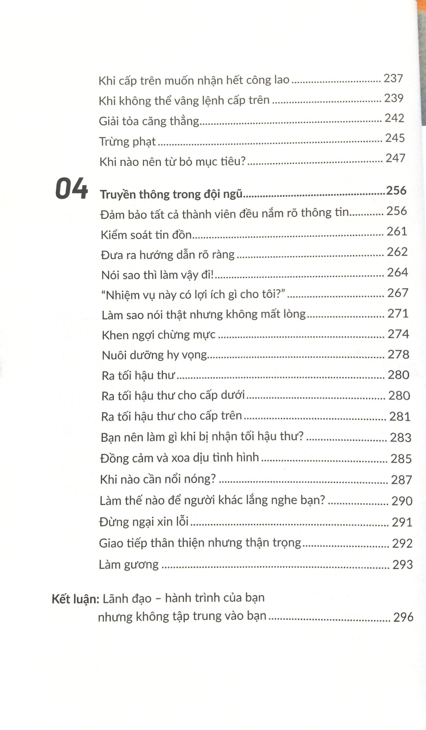 Lãnh Đạo, Phục Tùng Hoặc Cuốn Xéo