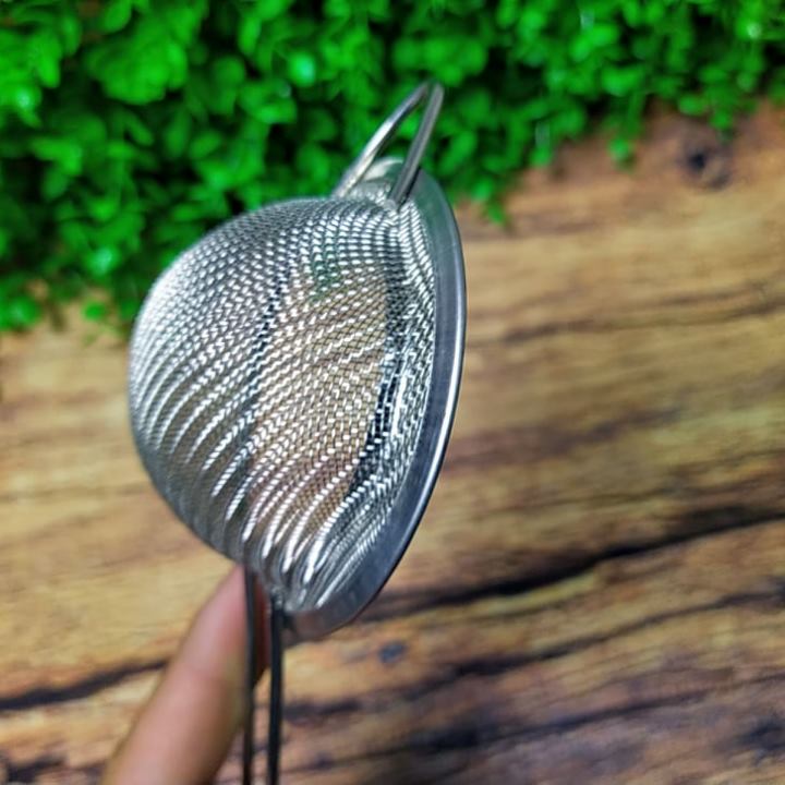 Vợt Rây Bột, VỢT lỌC lược rua má, xác dừa ĐA NĂNG - Size8cm  -INOX. Dụng cụ Vợt lược bã cặn, xác các loại thực phẩm. Phù hợp GIA ĐÌNH và Nhà HÀNG