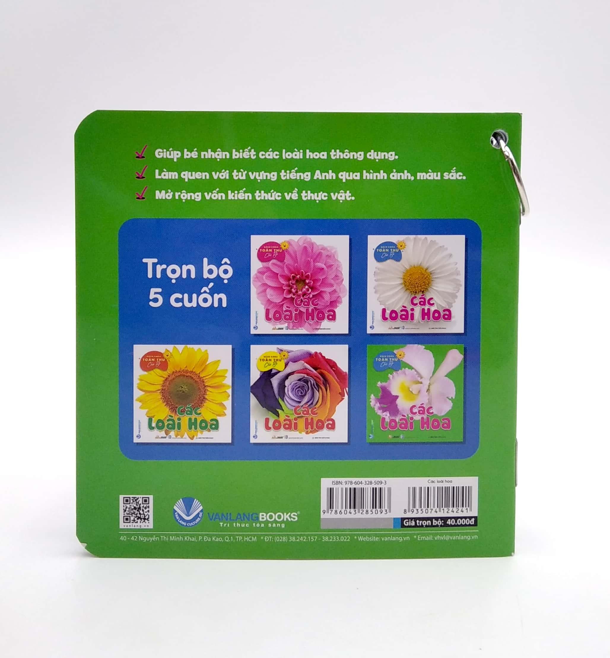 Bộ Bách Khoa Toàn Thư Cho Bé - Các Loài Hoa