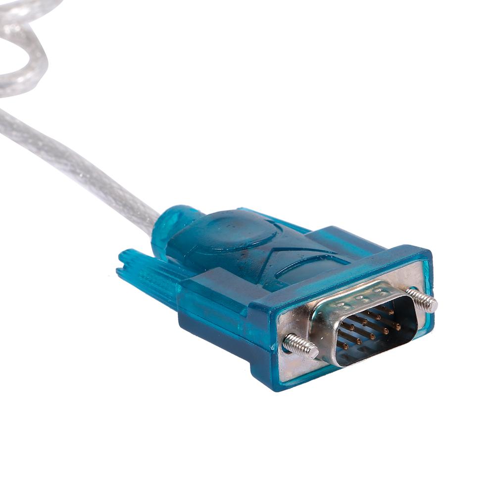 USB to RS232 Serial Port 9 Pin Cable Serial Port USB Wire With CD For Win98, 98SE, Me, 2000, XP, Mac OS8.6, Win7-32