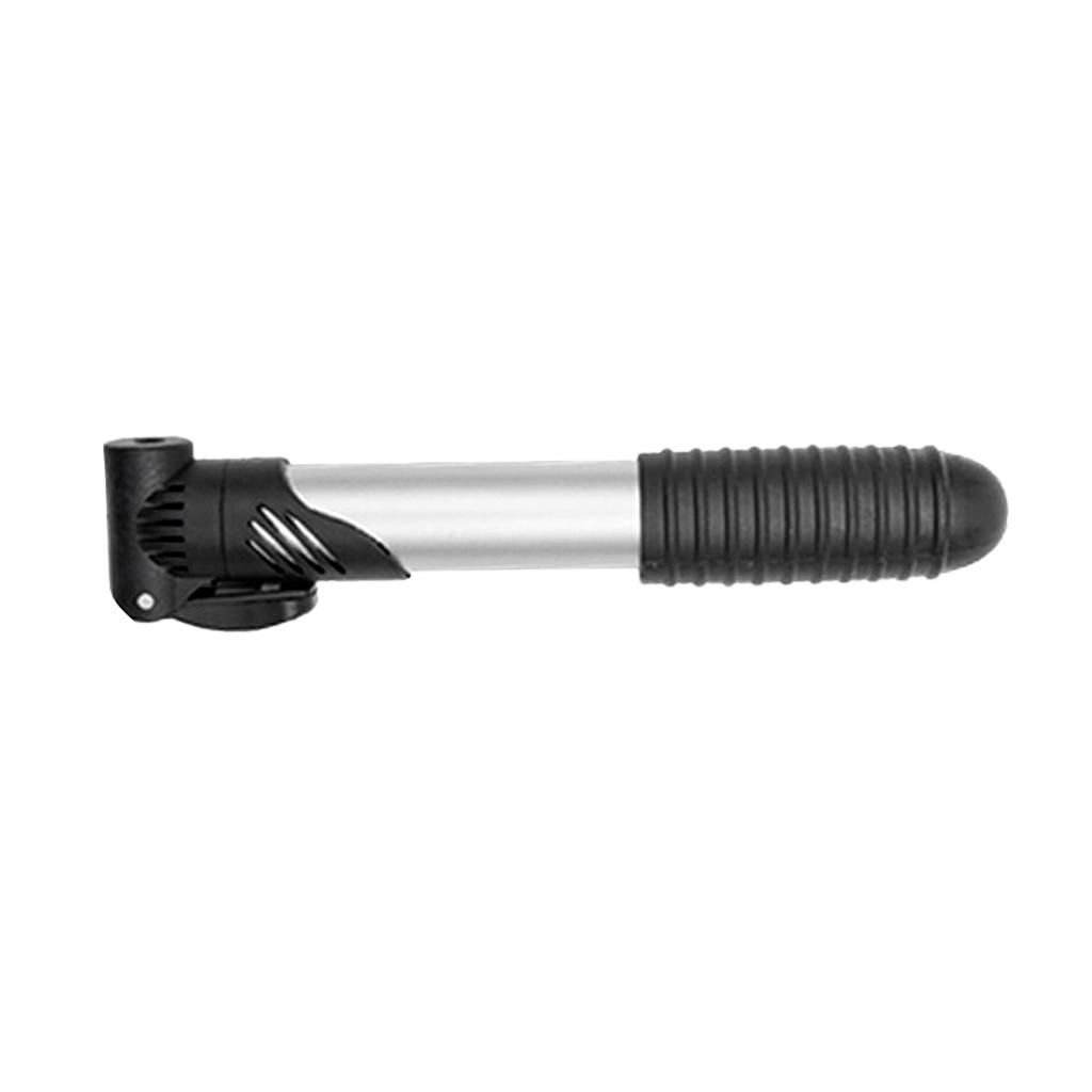 Bike MTB Pump Extension Hose +Mini Pump Inflator Tyre Tire Pressure Gauge