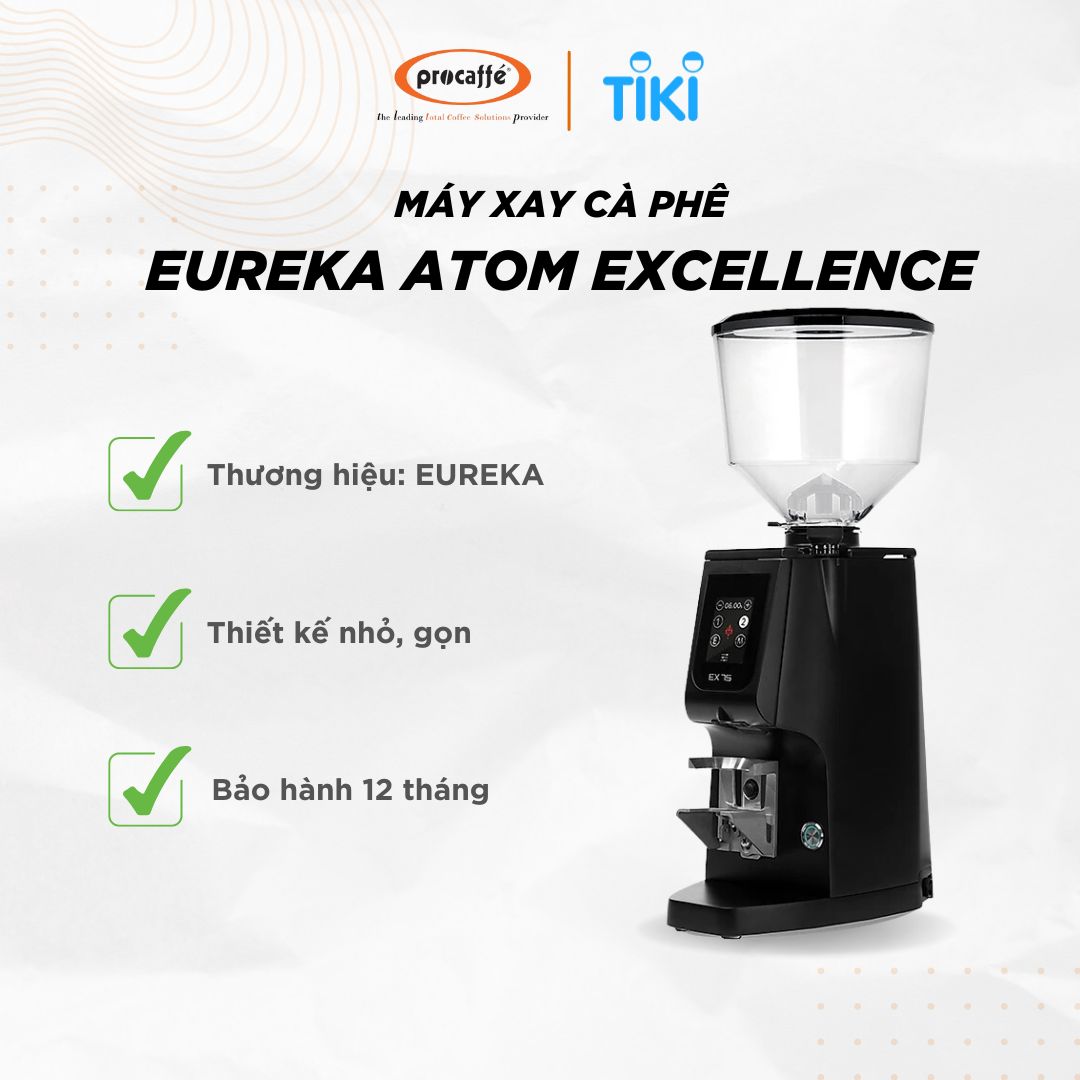 Máy xay cà phê EUREKA ATOM EXCELLENCE - Hàng chính hãng
