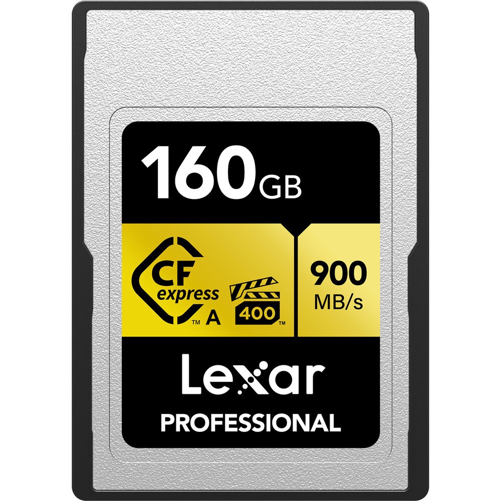 Thẻ nhớ CFexpress Lexar Professional 160GB Type A GOLD Series - BH 5 NĂM - Hàng chính hãng