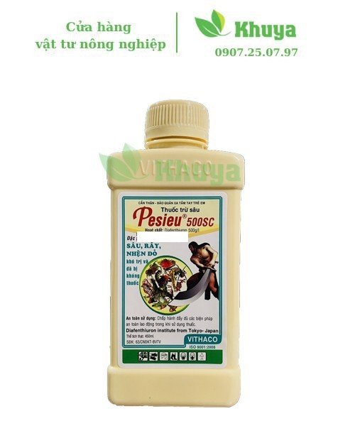 Thuốc trừ sâu Pesieu 500SC 450ml chuyên Sâu Rầy Nhện Kháng thuốc