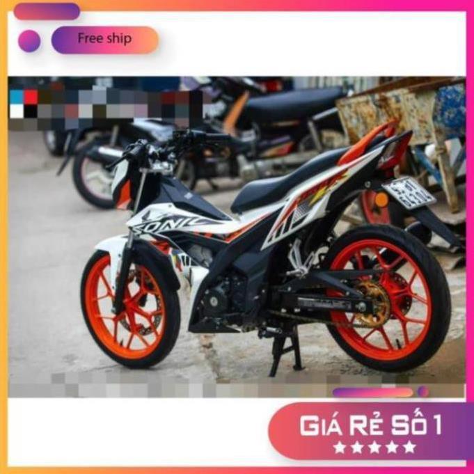 TEM RỜI SONIC 150 TRẮNG