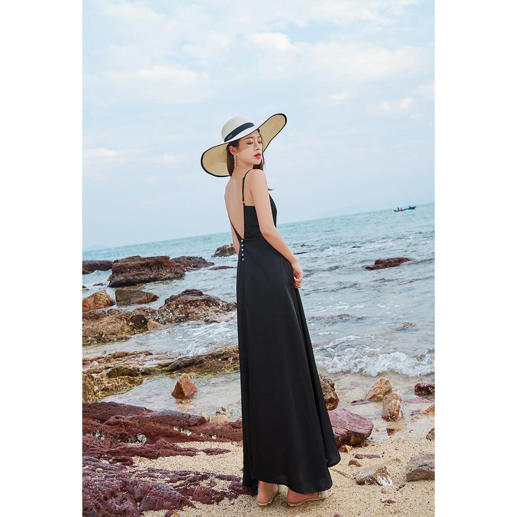 ĐẦM MAXI HỞ LƯNG HANA