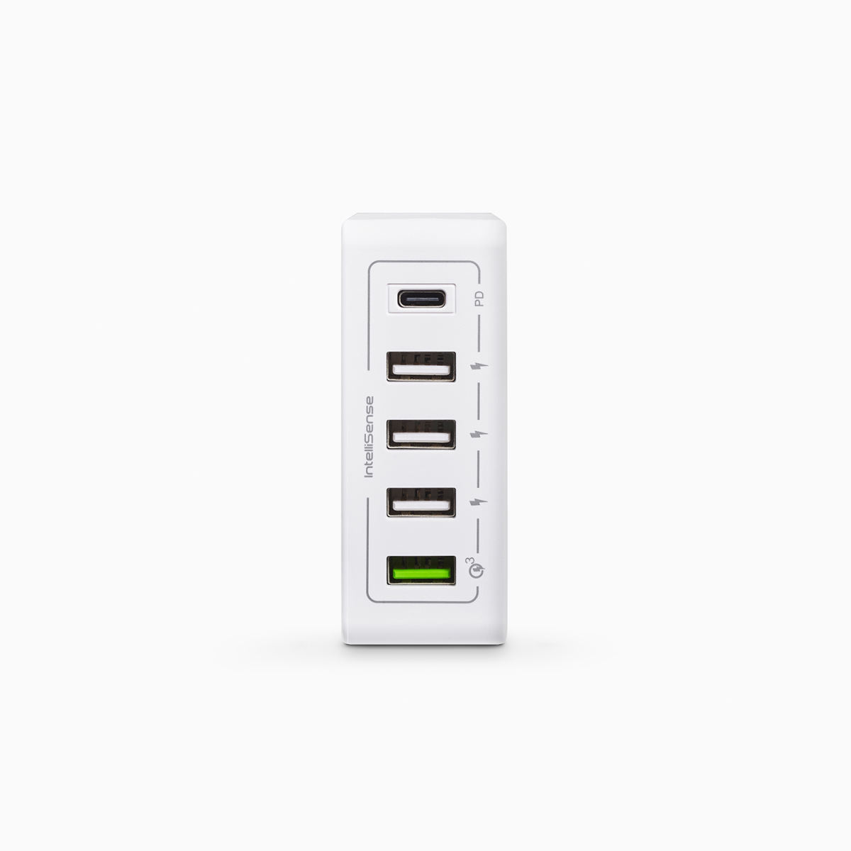 Củ sạc nhanh 60W PROLiNK PDC56001 có 5 cổng dành cho Macbook, iPhone, iPad, Samsung, Xiaomi - Hàng chính hãng