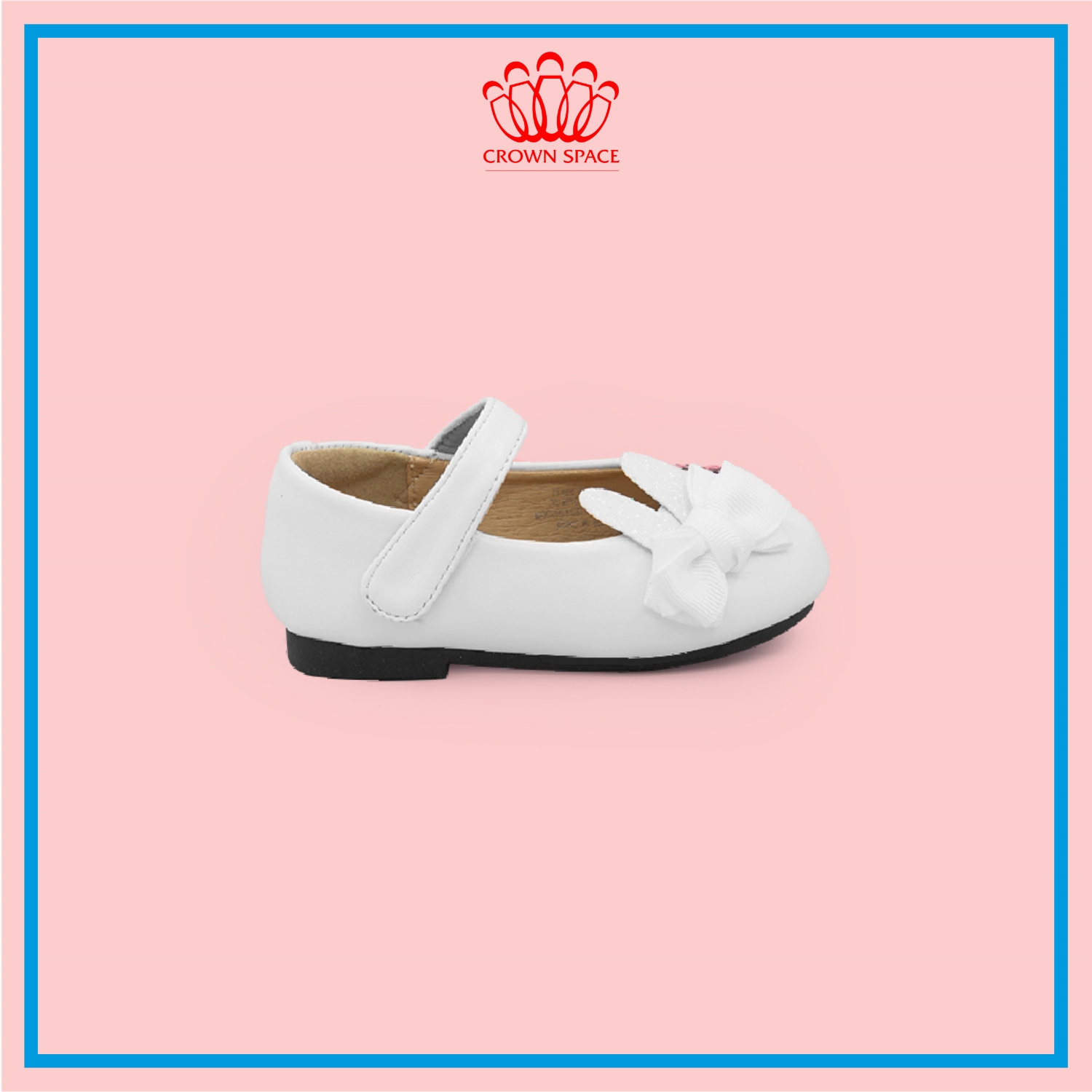 Giày Búp Bê Bé Gái Đi Học Đi Chơi Crown Space UK Ballerina Trẻ Em Cao Cấp CRUK3025 Nhẹ Êm Thoáng Size 21-28/2-10 Tuổi