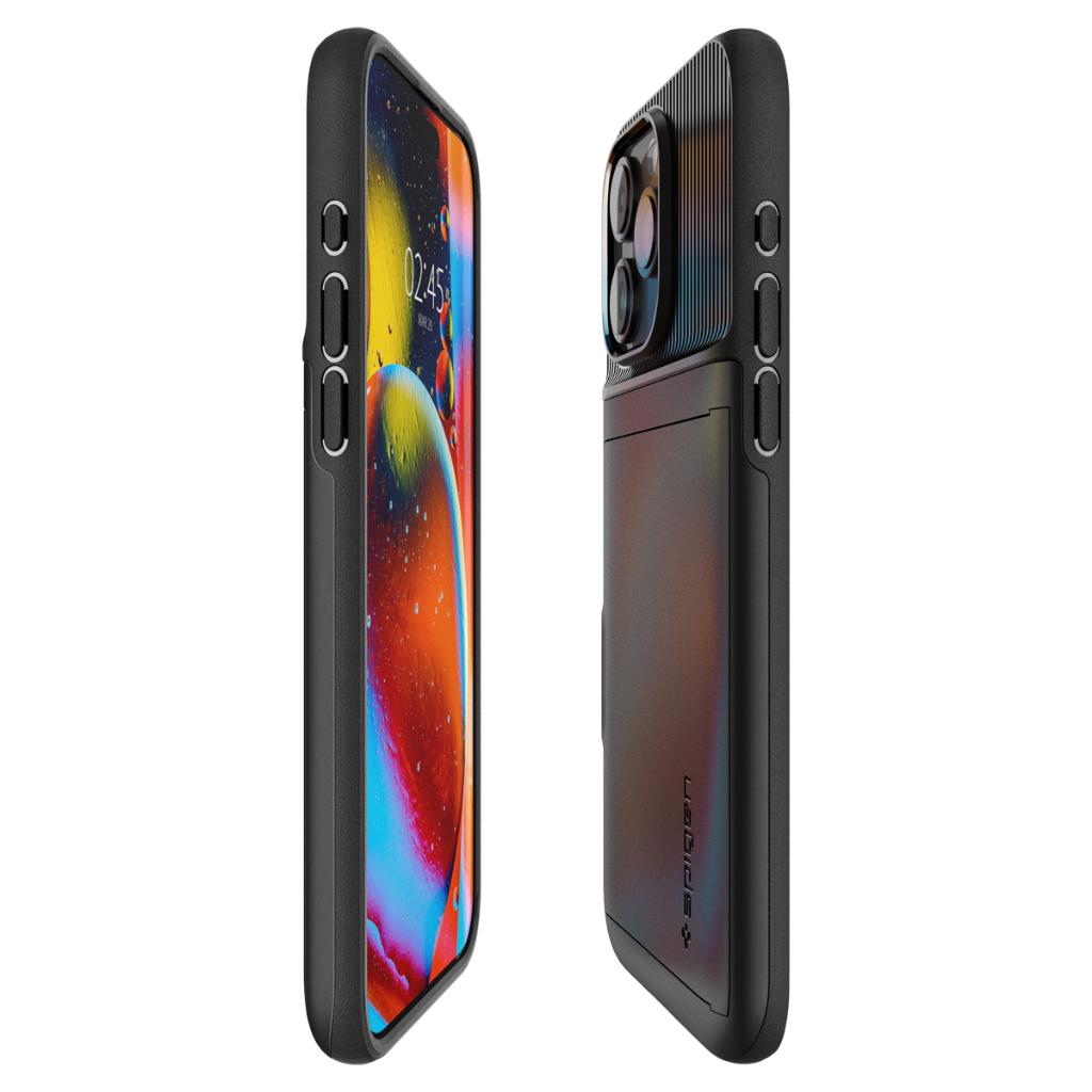 Ốp lưng cho iPhone 15 Pro/ 15 Pro Max Spigen Slim Armor CS - Hàng chính hãng