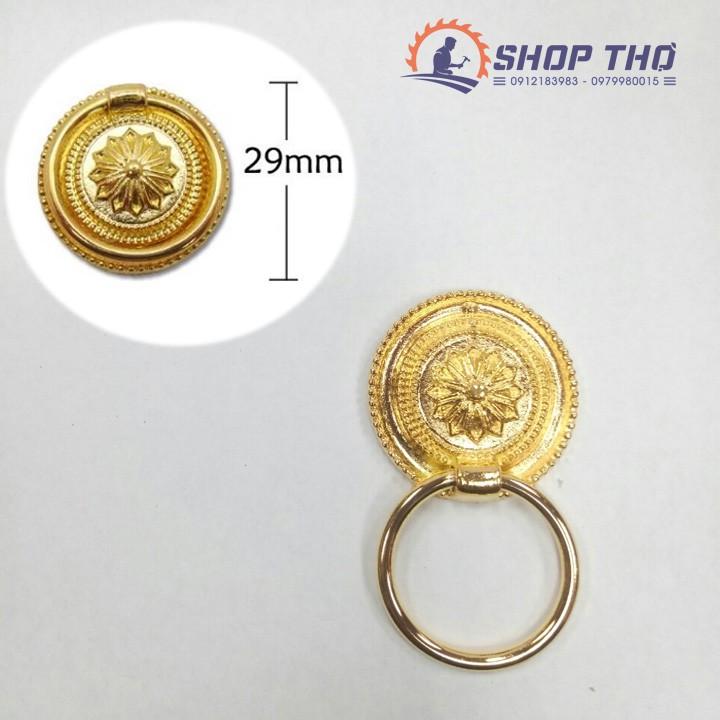 Tay kéo giả cổ B087 màu vàng
