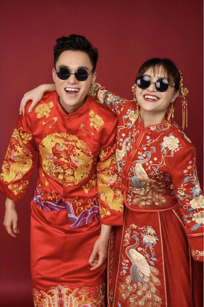 Kính râm Mắt tròn nhỏ phong cách retro nam nữ