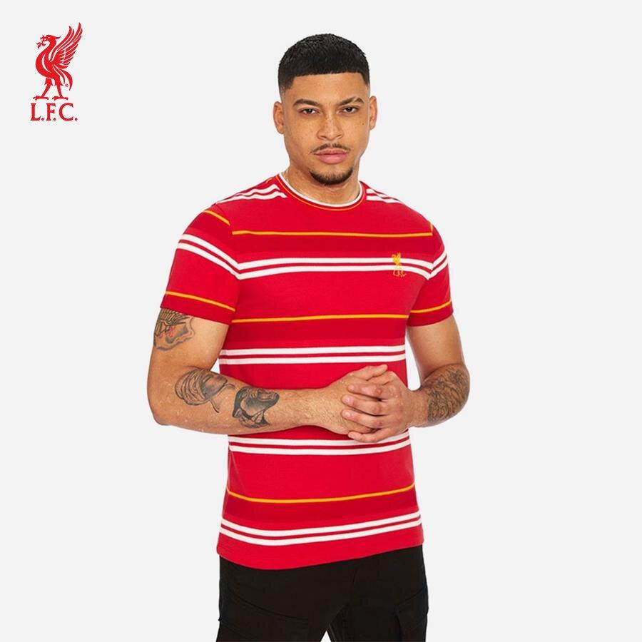 Áo thun thể thao nam Lfc 86 Home Stripe Tee - S23GL04