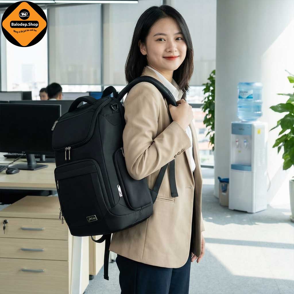 Balo Laptop Cao Cấp Xbags Prime X Đựng Laptop 15.6 Inch Chống Sốc Chống Nước Sang Trọng XB2009!
