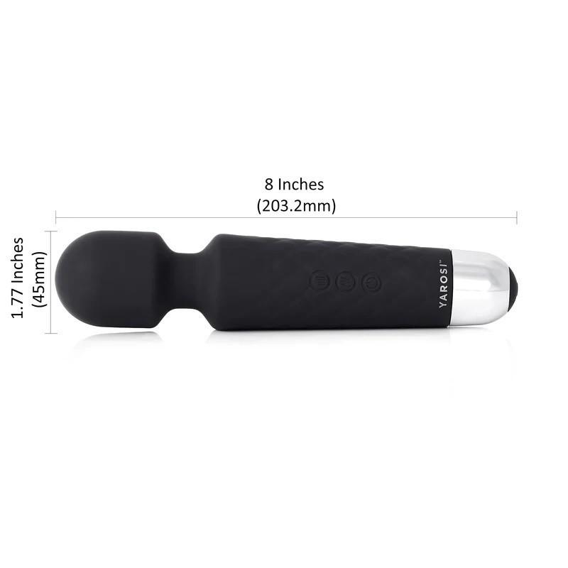 Máy massage mặt toàn thân, máy massage mini cầm tay 20 chế độ với 8 tốc độ khác nhau