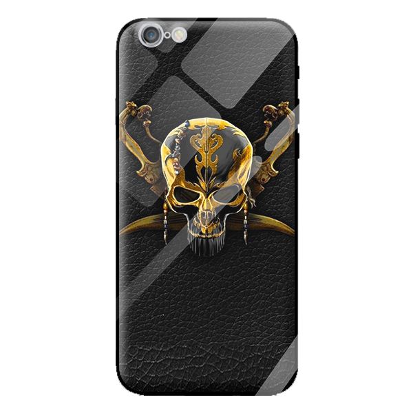 Ốp kính cường lực cho iPhone 6s nền da 1 - Hàng chính hãng