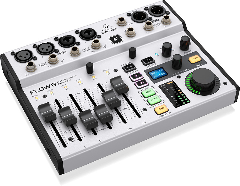 BỘ TRỘN ÂM THANH MIXER BEHRINGER FLOW 8-Hàng Chính Hãng