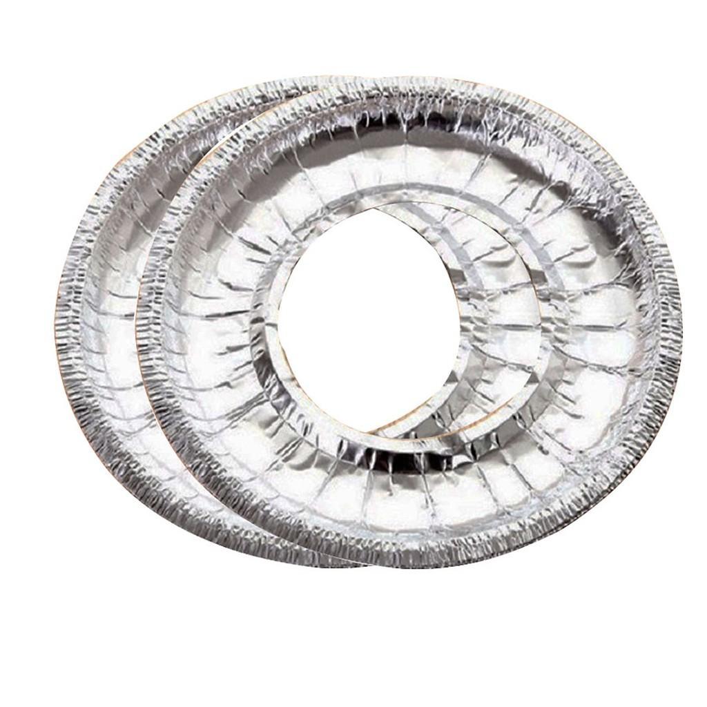 Bộ 10 Miếng Giấy Bạc Lót Kiềng Bếp Ga - Vận Chuyển Miễn Phí Toàn Quốc