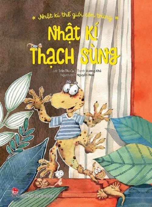 Sách - Nhật kí thế giới côn trùng và những loài cùng hệ sinh thái - Nhật kí thạch sùng
