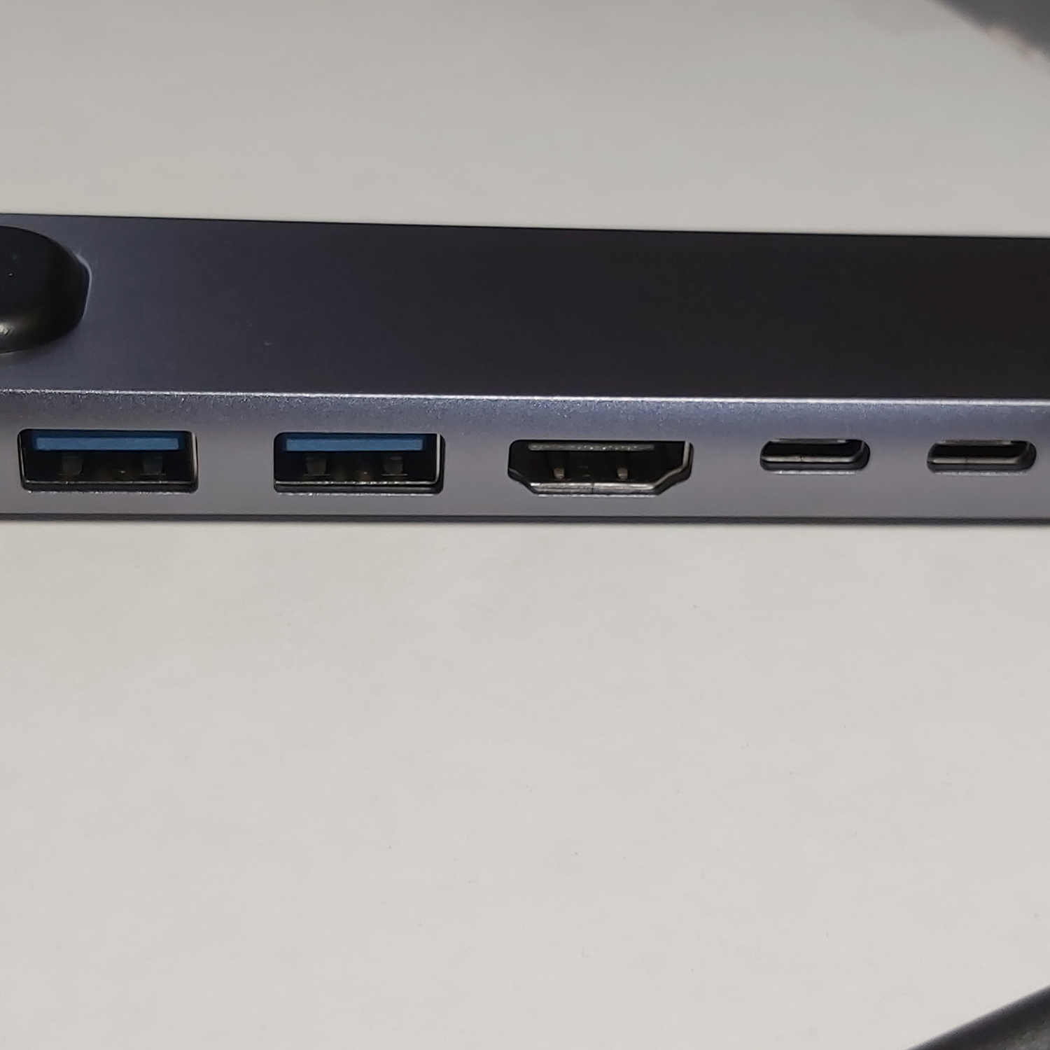 Hub USB C 6in1 ra HDMI, Ethernet RJ45 1000Mbps - hỗ trợ Thunderbolt 3 cho Macbook