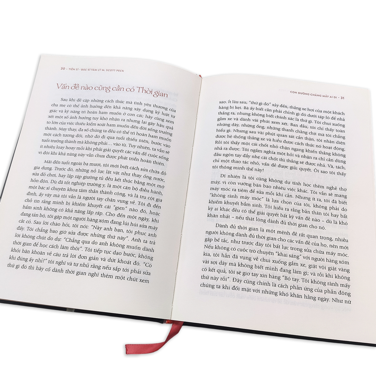 Sách - Con Đường Chẳng Mấy Ai Đi - The Road Less Traveled - Bìa Cứng - Độc Quyền Fahasa