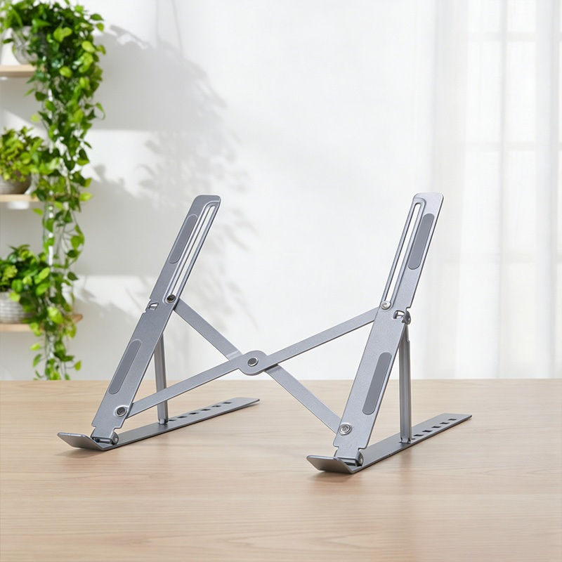 Bộ Giá Đỡ Laptop gấp gọn và quạt - Đế Kê Laptop Tản Nhiệt Có Thể Điều Chỉnh Độ Cao