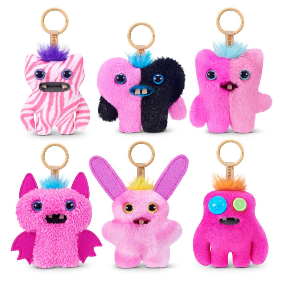 Đồ Chơi Sưu Tầm Fuggler Baby Pinkles Keyrings 3.5 Inch - Zuru Toys 15759 - Wide Eyed Weirdo