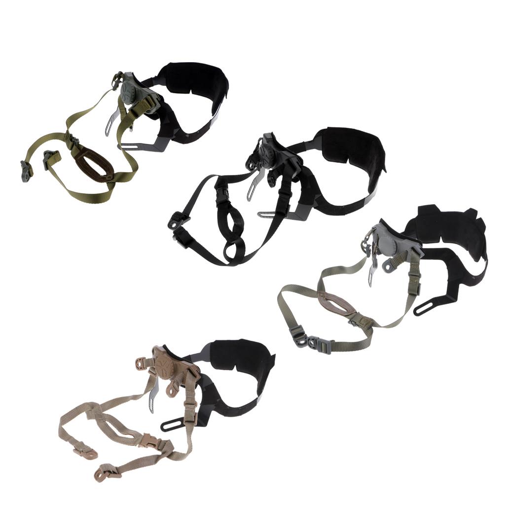 Helmet Chin Strap With Bolts Screws For Fast/MICH/ACH/IBH Helmets