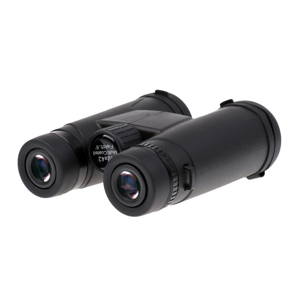 10x42 Compact Prism Binoculars Outdoor Hunting Travel Telescope