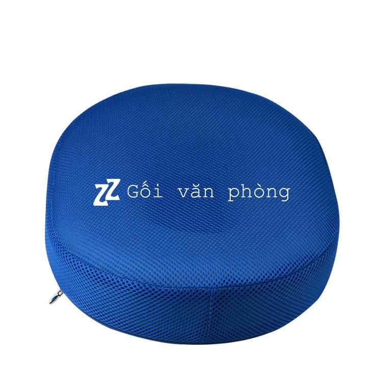 Đệm (Nệm) Ngồi Cao Su Non Chuyên Dụng Cho Người Bệnh Trĩ ZURI PILLOW - LM500, Gối Lót Ghế Cho Người Đau Xương Cụt