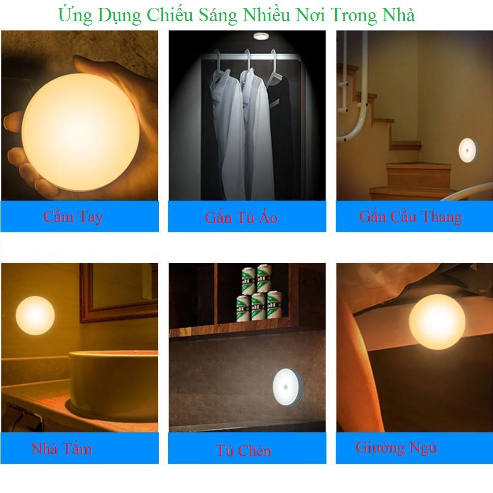 Đèn Led Dán Tường Cảm Ứng Thông Minh