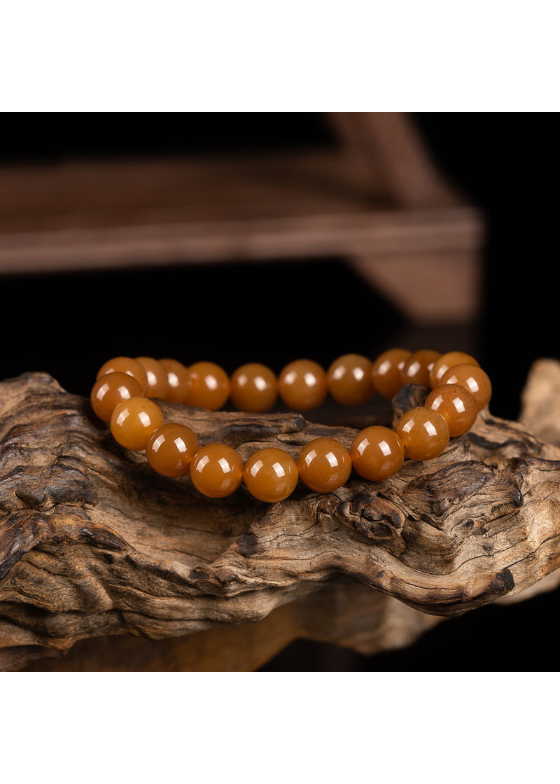 Vòng Tay Đá Cẩm Thạch Huyết 14ly