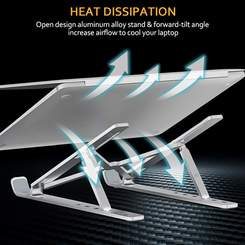 Laptop Stand for MacBook Pro Notebook Stand Foldable Aluminium Alloy Tablet Stand Bracket Laptop Holder for Notebook