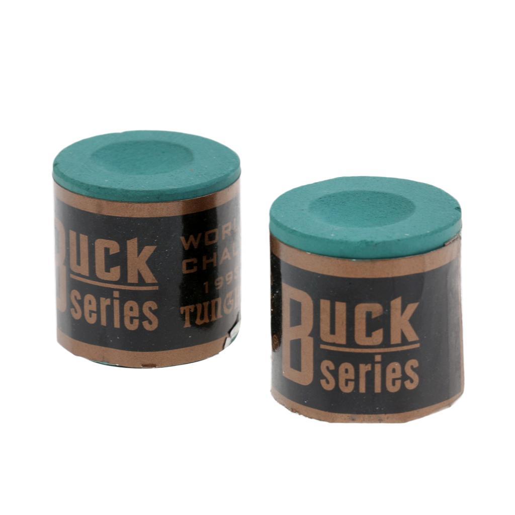 2 Blocks Billiard Chalk with Soft Snooker Cue Case Bag with Shoulder Strap for 1/2 American Pool Cue