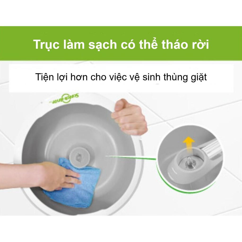 Bộ cây lau nhà 360 độ Scotch - Brite 3M Thế hệ mới, chất lượng cao cấp, nhỏ gọn, bông lau microfiber lấy sạch bụi bẩn