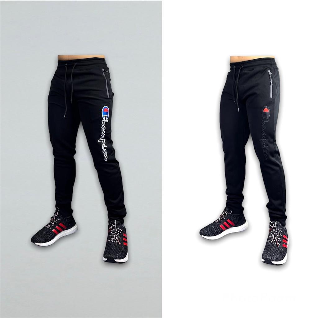 Quần dài gym nam DO GYM SHOP dáng quần ôm thể thao, thun polyester co giãn thoáng mát không xù lông