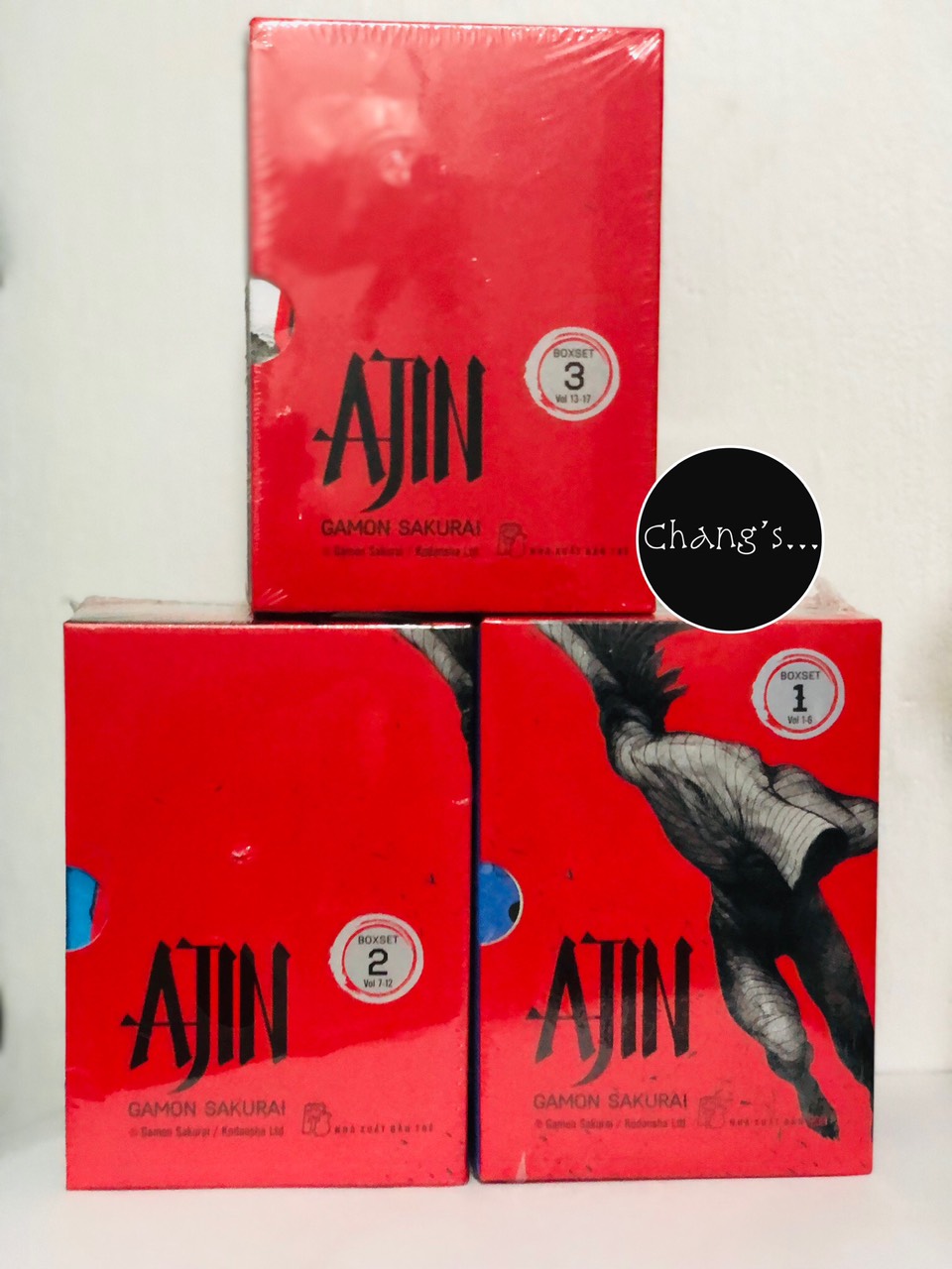 Boxset Ajin full 17 tập - Sakurai Gamon