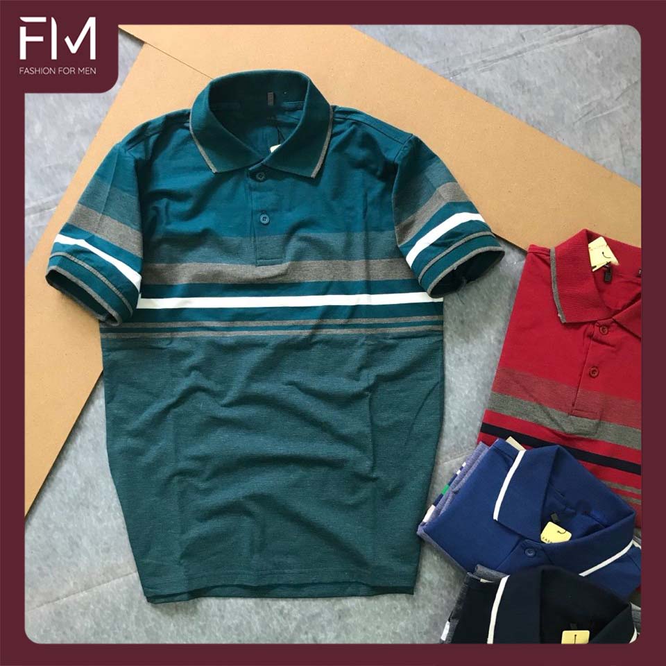 Áo Polo nam cổ bẻ ngắn tay, chất liệu cao cấp, thoáng mát, bền màu, thiết kế trẻ trung – FORMEN SHOP – FMPS054 - XANH BÍCH - XL