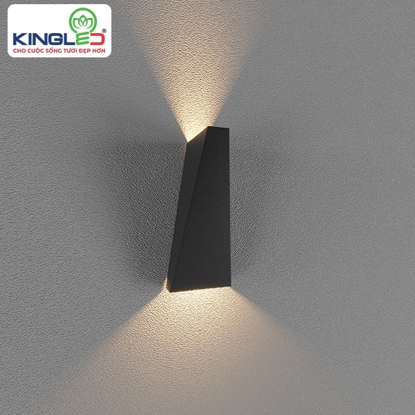 ĐÈN LED GẮN TƯỜNG NGOÀI TRỜI 2x5W KINGLED