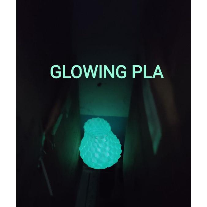 nhựa in 3D PLA phát quang Glowing PLA HUTI 1kg 1.75mm