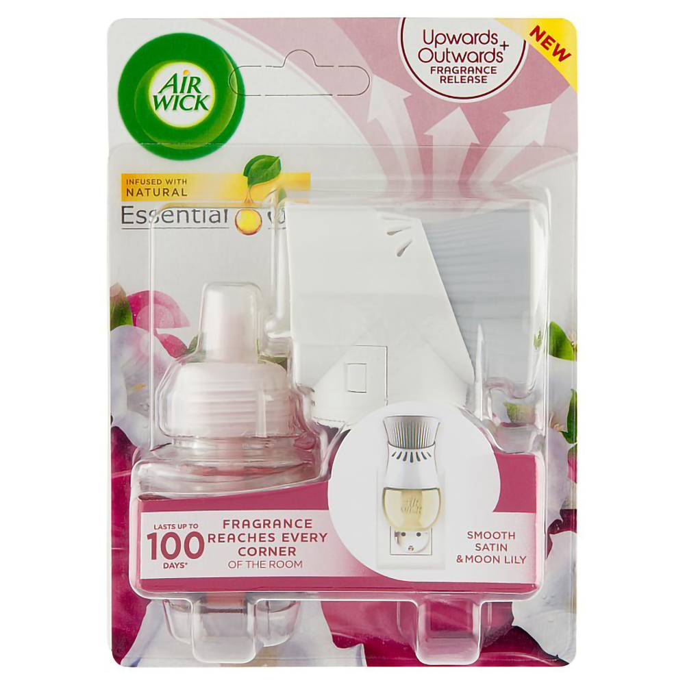 Bộ Tinh Dầu Cắm Điện Air Wick AWK3189 Cotton & Crisp Air 19ml , sử dụng điện 220V