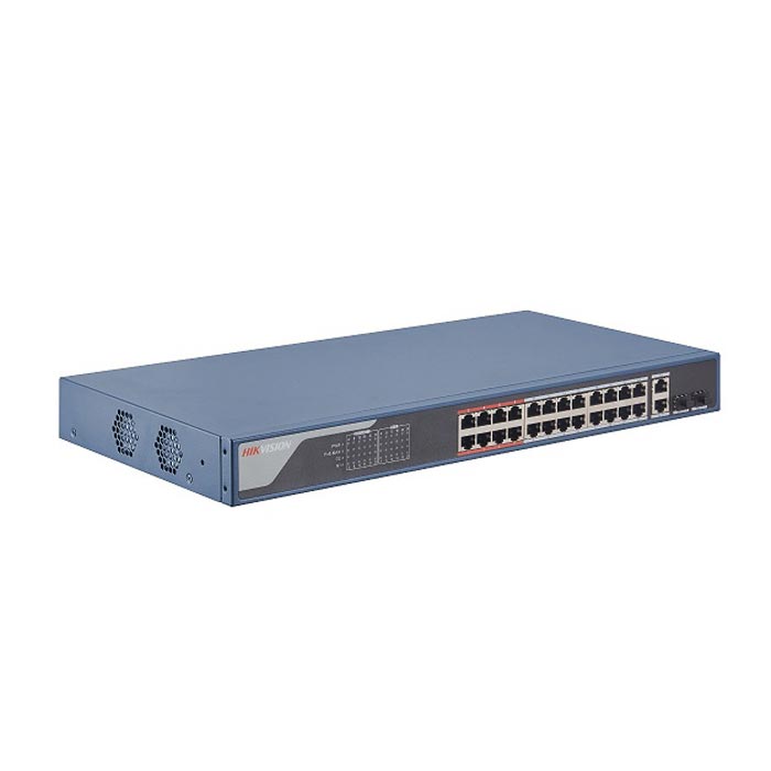 Switch Poe 24 Port Hikvision DS-3E1326P-EI- hàng chính hãng